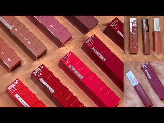 أرقام درجات روج ميبيلين سوبر ستاي