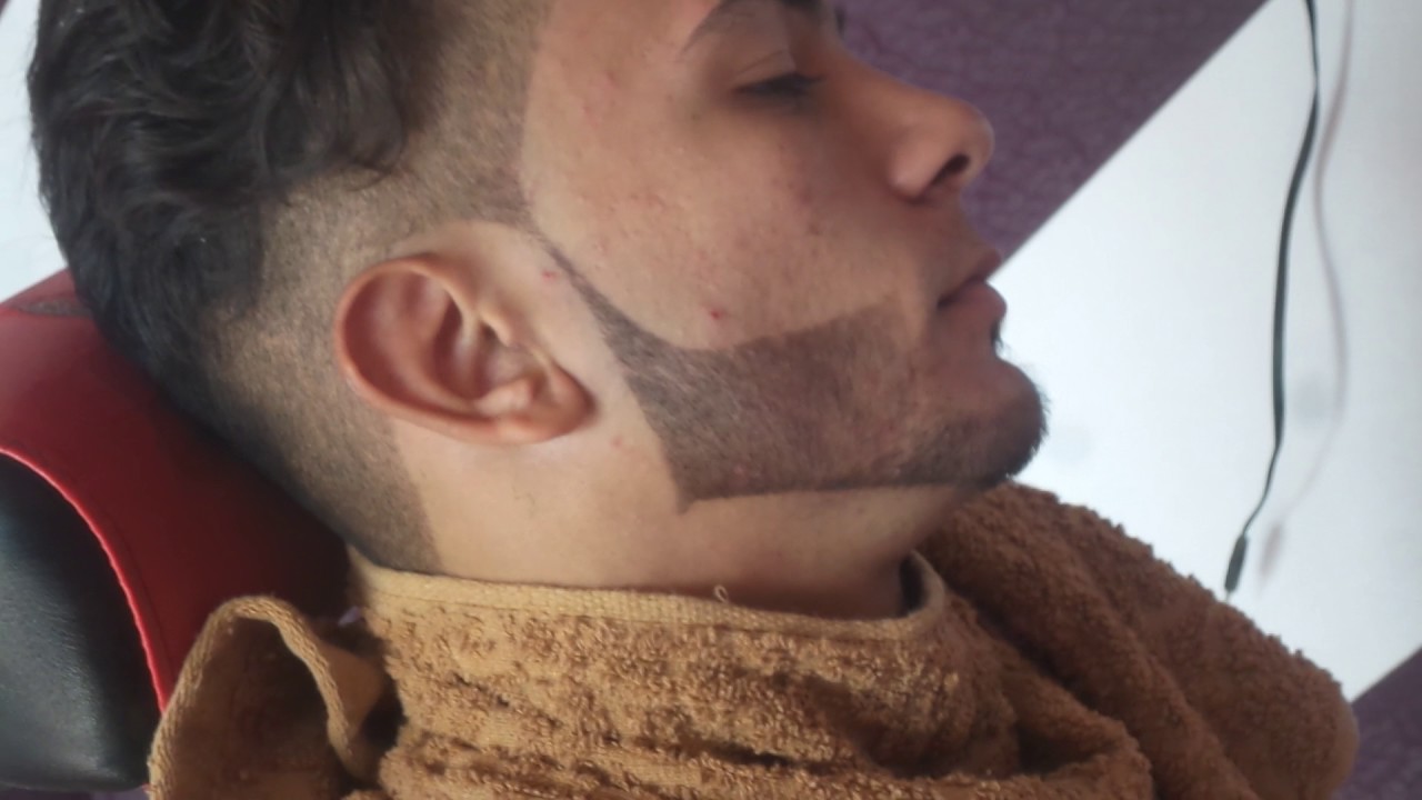 صبغ اللحية بدون حساسية