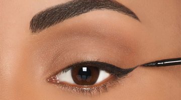 طريقة وضع الآي لاينر حسب شكل العين بالصور