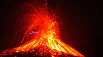 اين يقع بركان فيزوف