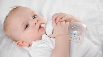 حليب البقر للرضع