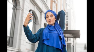 طريقة لف الحجاب للمناسبات