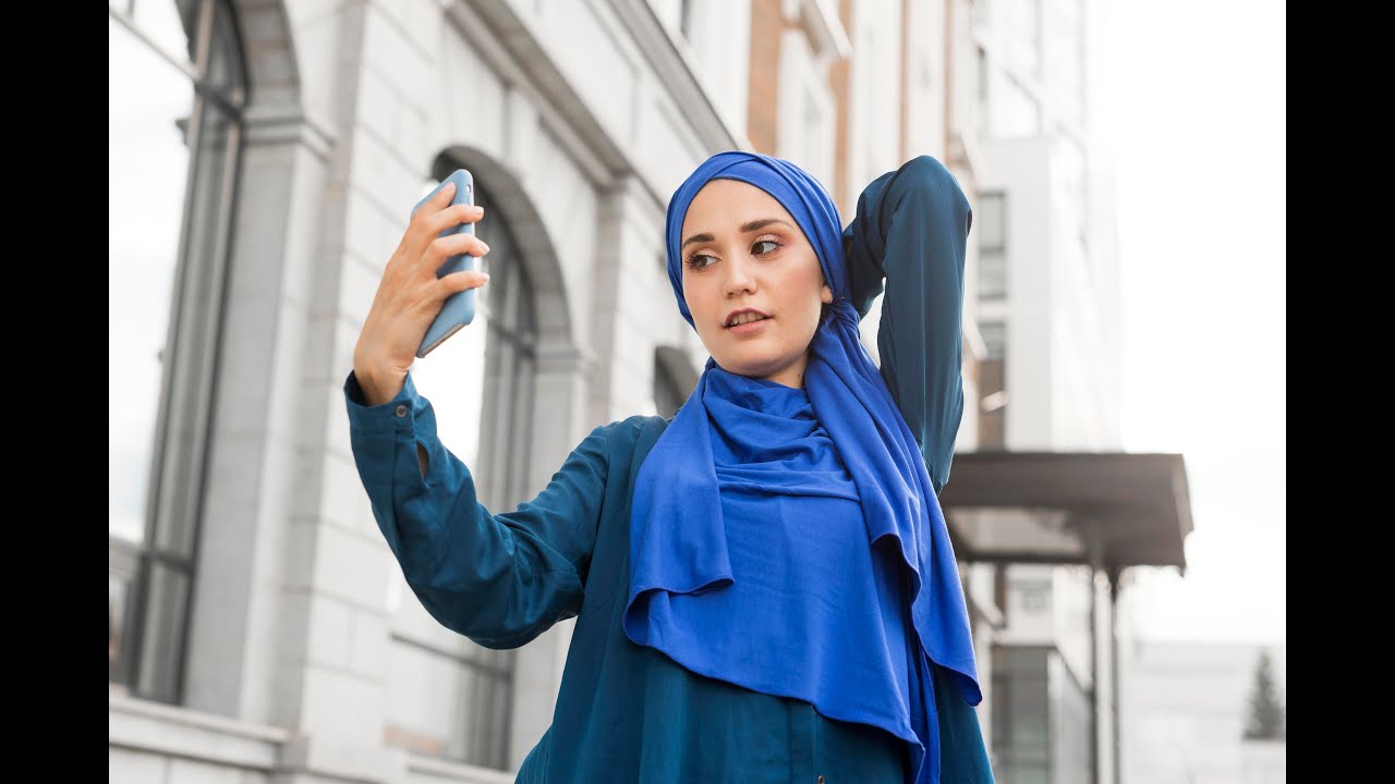 طريقة لف الحجاب للمناسبات