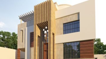 تصاميم فلل مودرن