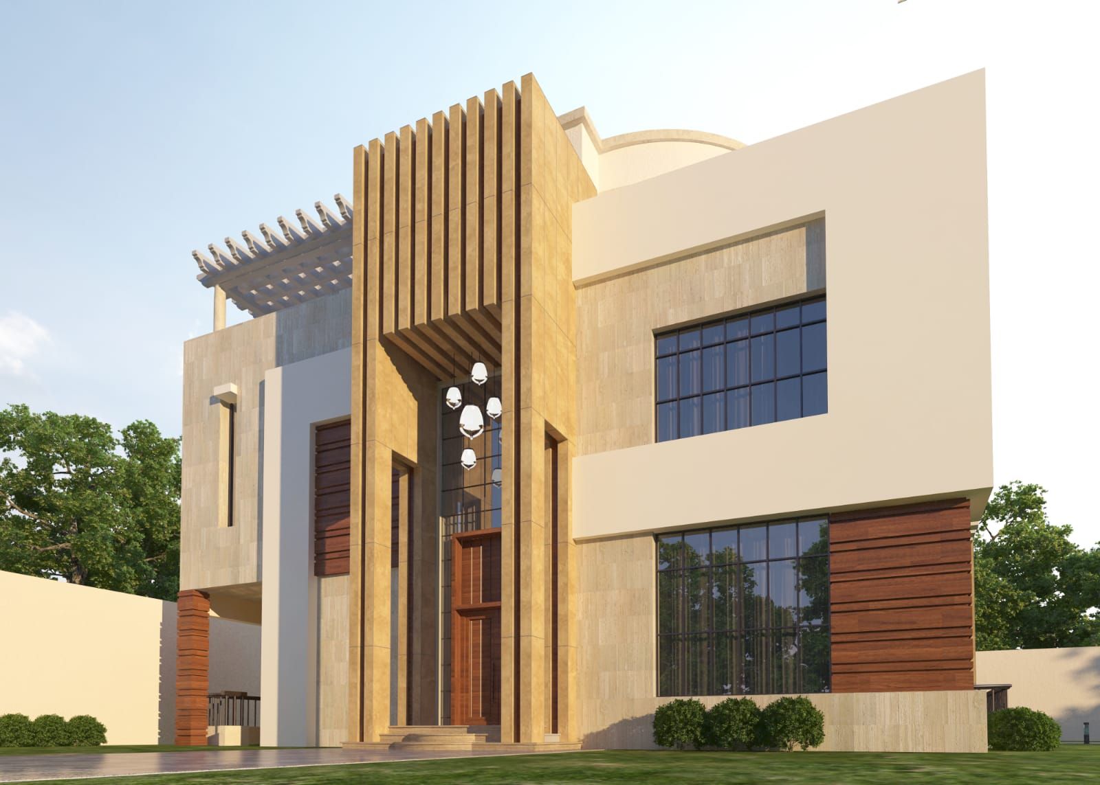 تصاميم فلل مودرن