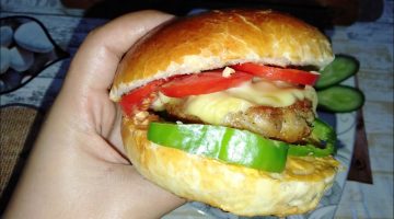 طريقة عمل برجر الفراخ