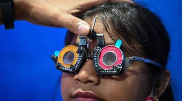 علاج قصر النظر بالتمارين