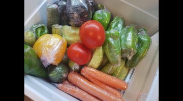طريقة حفظ الخضار في الثلاجة