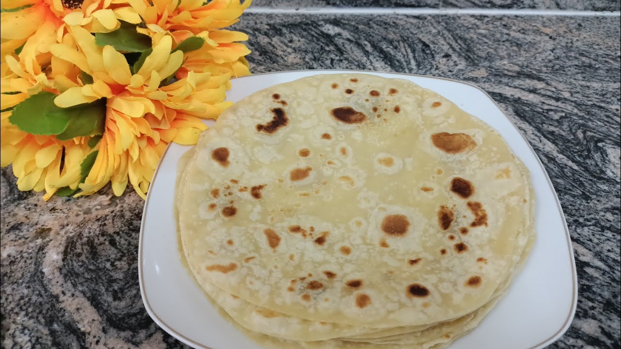 طريقة عمل خبز الشباتي الهندي