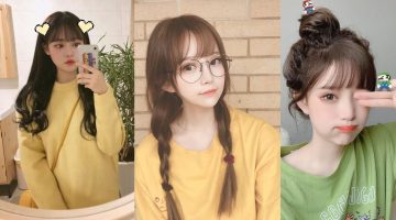 قصات شعر كورية للأطفال