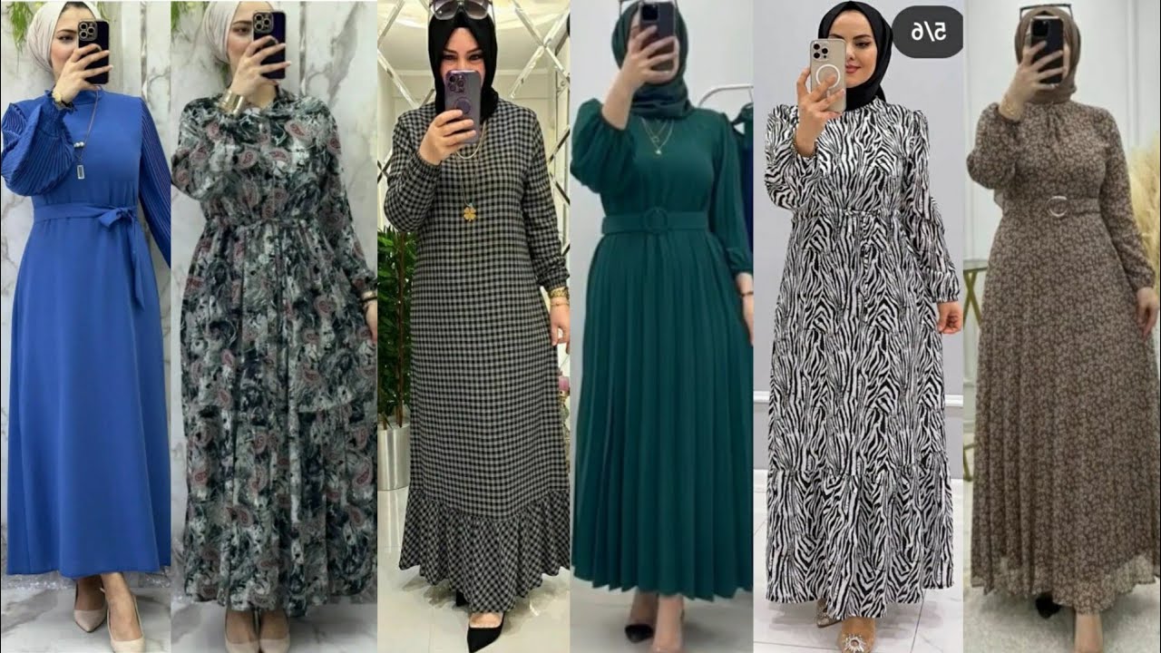 موديلات فساتين مخمل للمحجبات 2025