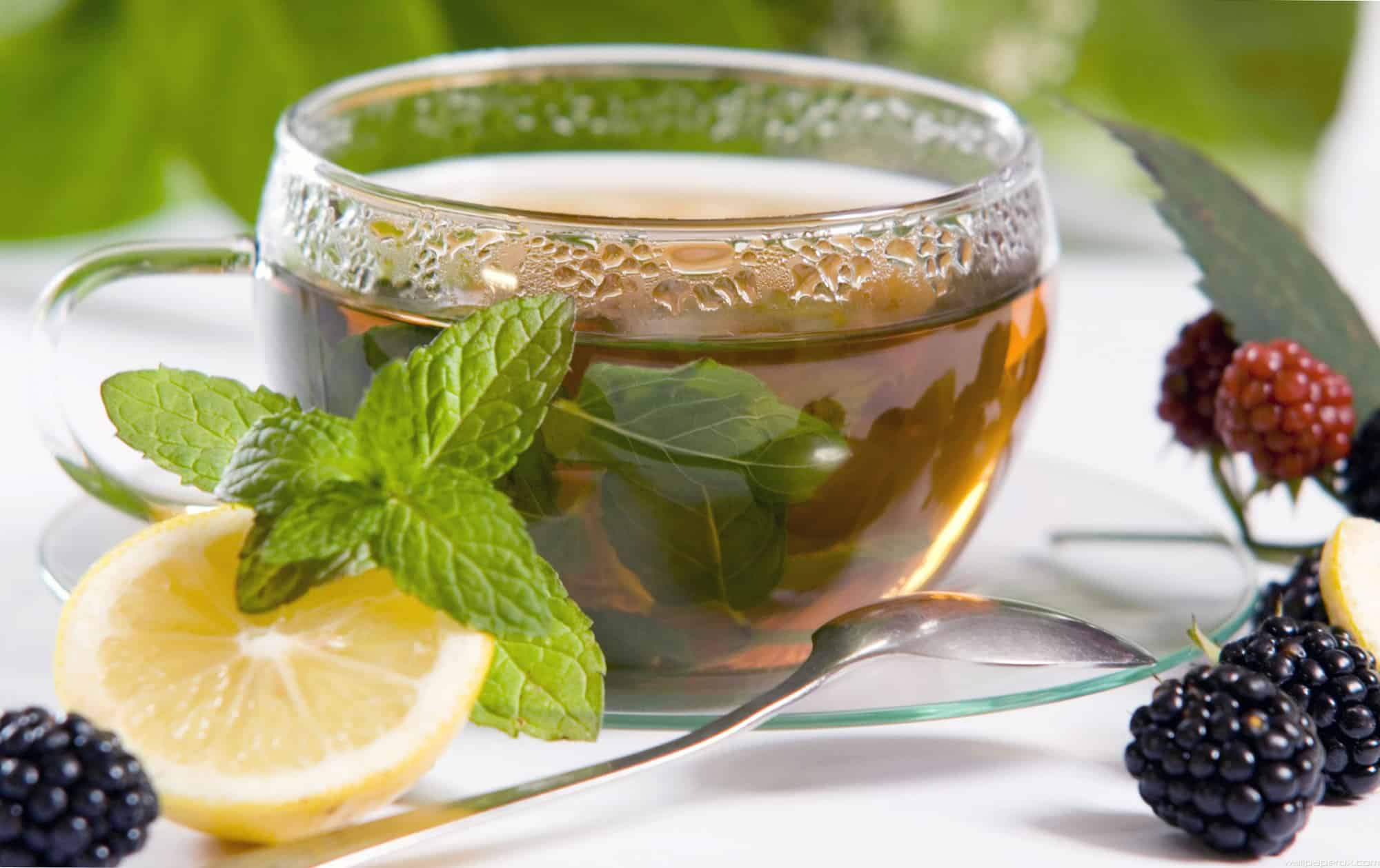 فوائد الشاي الأخضر بالنعناع وطريقة تحضيره