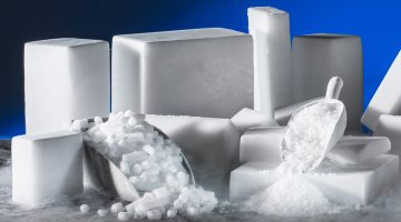 وصف الثلج في فصل الشتاء