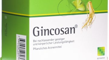 متى يبدأ مفعول دواء gincosan