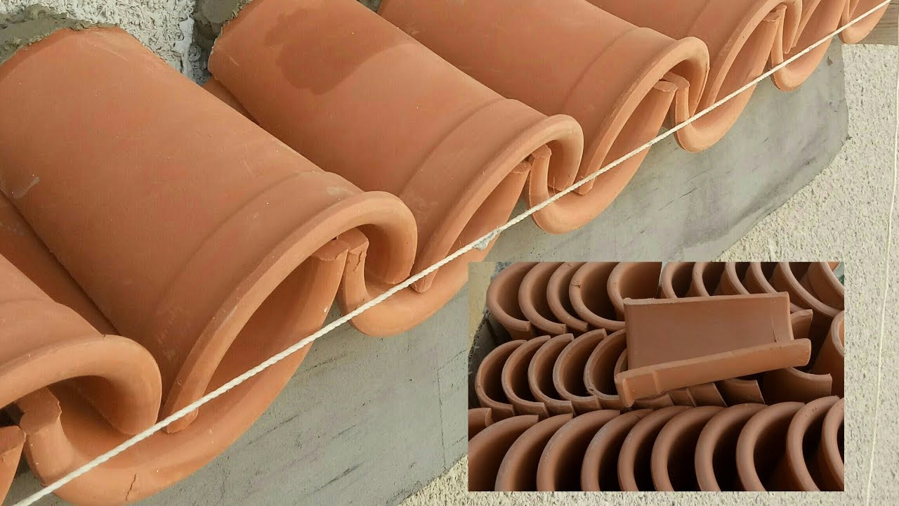 تركيب القرميد على الأسطح