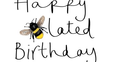 Happy belated birthday معنى