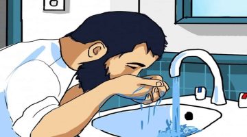 تفسير حلم الوضوء بماء غير نظيف