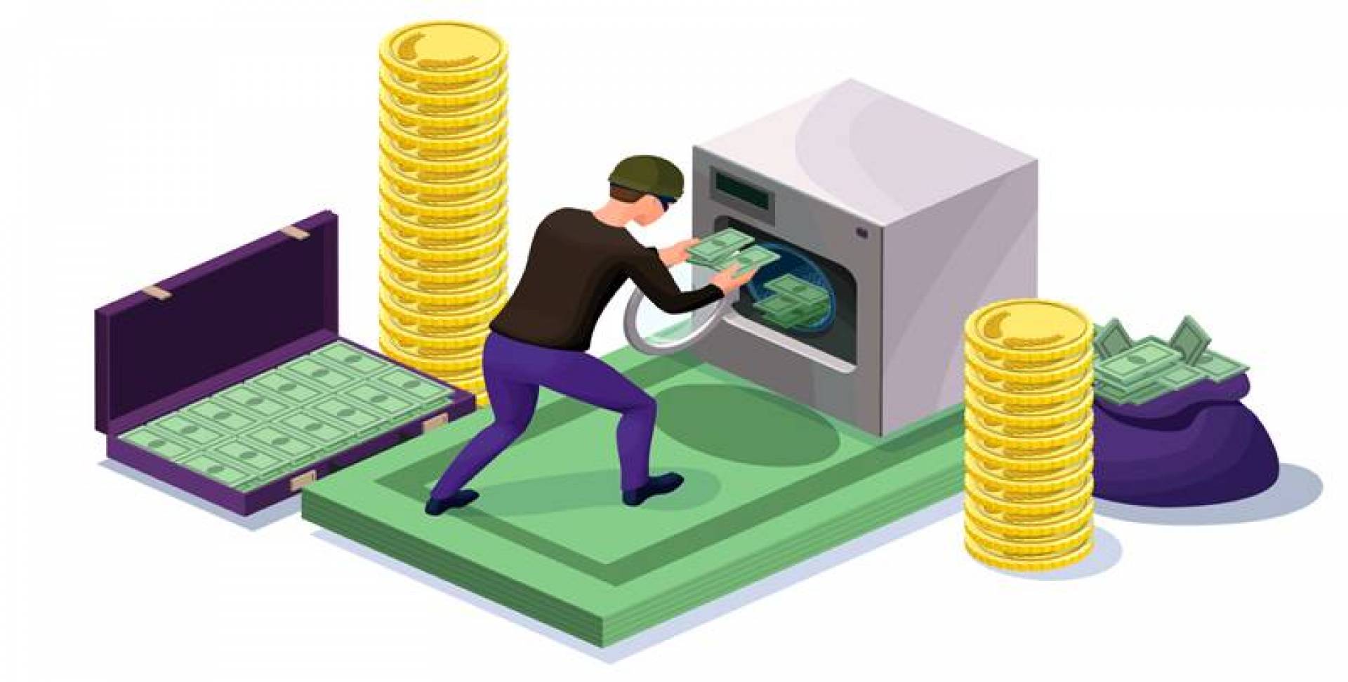 أمثلة على غسيل الأموال ومراحله