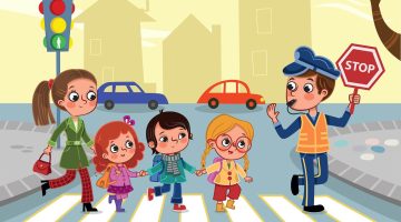 موضوع عن السلامة المرورية لطلبة المدارس